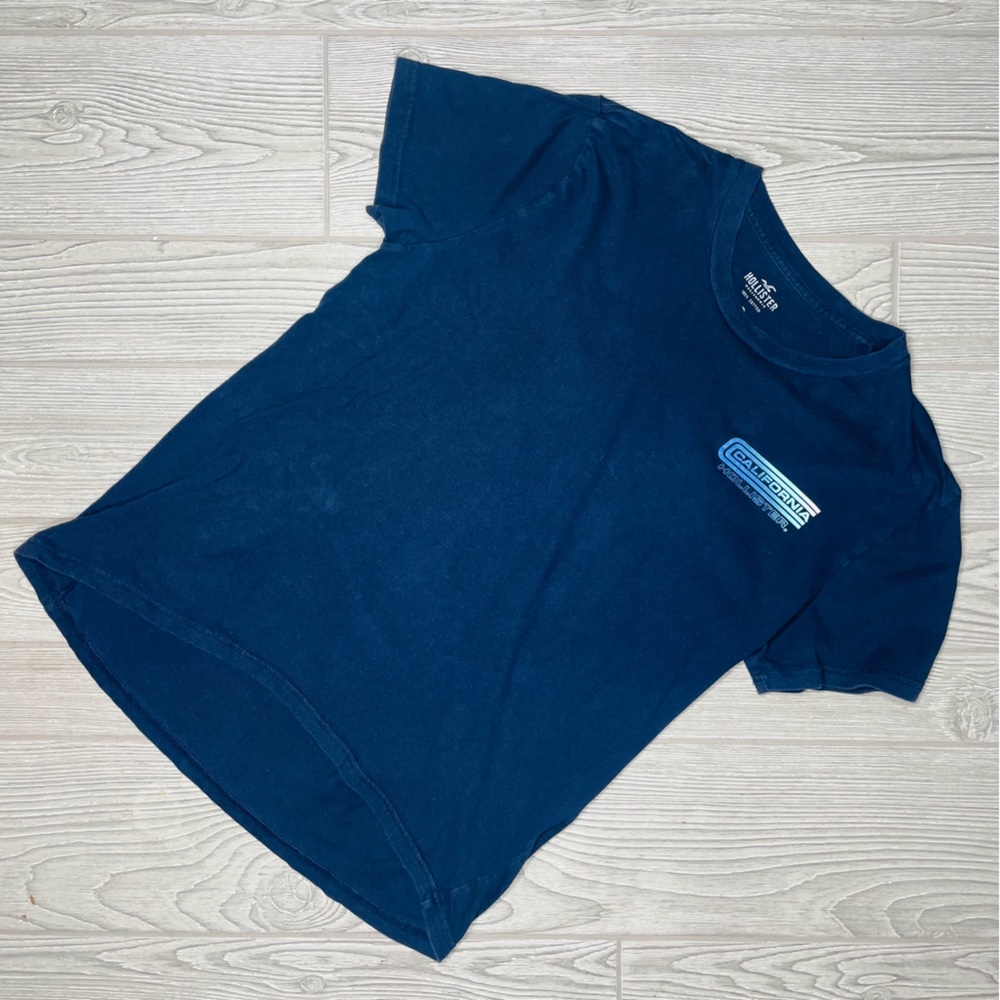 Hollister California short sleeve blue small t shirt
